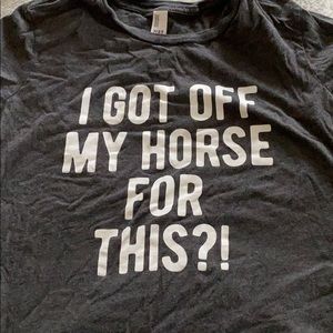 Horse shirt